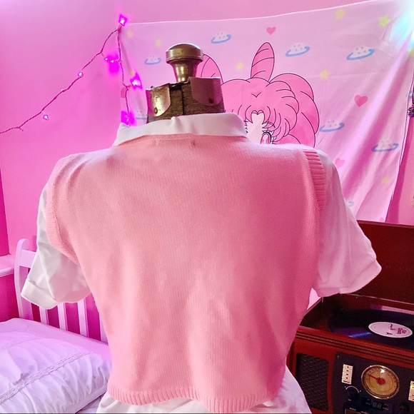 🌸🍓❝Strawberry Sweater Vest❞🌸🍓 - Picture 3 of 4